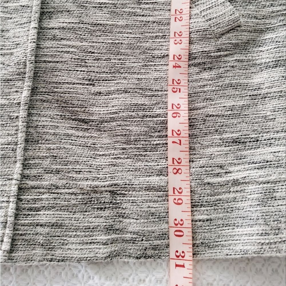 Eileen Fisher White Black Tweed Cardigan Size M - Picture 8 of 9